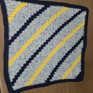 Baby boy afghan blanket